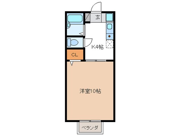 サンハイツ藤方の物件間取画像